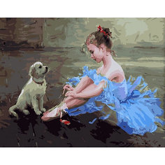 Картина по номерам Molly "Разумов" Маленькая балерина, 40х50 см
