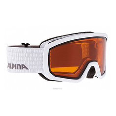 Горнолыжные очки Alpina "SCARABEO JR. DH white DH zyl. S2/DH zyl. S2"