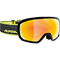 Горнолыжные очки Alpina "Scarabeo JR. MM", чёрные
