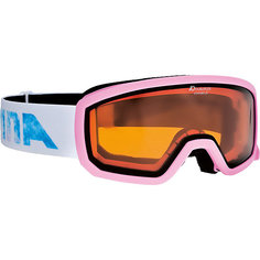 Горнолыжные очки Alpina "Scarabeo JR. DH", розовые