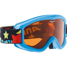 Горнолыжные очки Alpina "CARVY 2.0 SH cyan SLT S2/SLT S2"