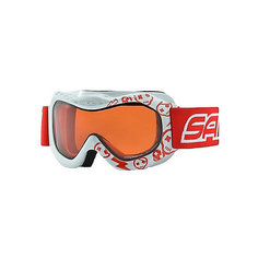 Горнолыжные очки Salice "601DAD", бело-красные