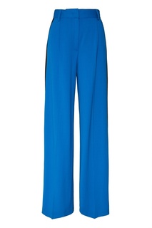 Синие брюки с лампасами Msgm