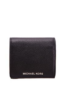 Черный кожаный кошелек Money Pieces Michael Michael Kors