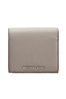 Серый кошелек с логотипом Money Pieces Michael Michael Kors