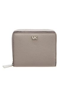 Серый кошелек с монограммой Money Pieces Michael Michael Kors