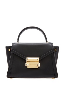Черная кожаная сумка Whitney Michael Michael Kors