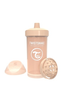 Поильник бежевый Twistshake Kid Cup