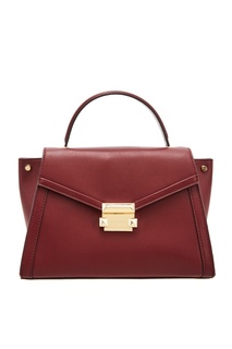 Бордовая сумка Whitney Michael Michael Kors