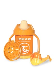 Поильник оранжевый Twistshake Mini Cup