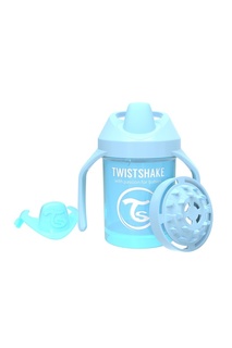 Поильник синий Twistshake Mini Cup