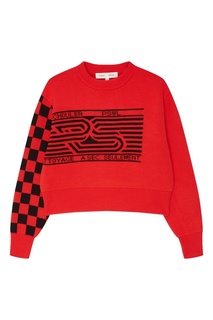 Черно-красный джемпер PSWL Proenza Schouler
