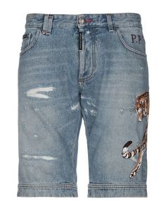 Джинсовые бермуды Philipp Plein