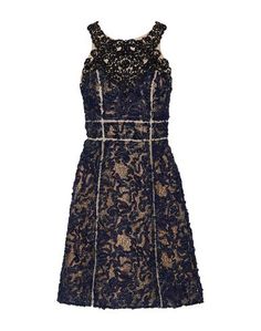 Платье до колена Marchesa Notte