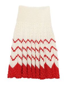 Юбка длиной 3/4 Carolina Herrera