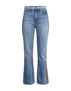 Джинсовые брюки Tory Burch