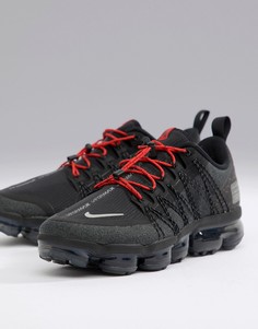 Черные кроссовки Nike Running Vapormax Utility aq8810-001 - Черный
