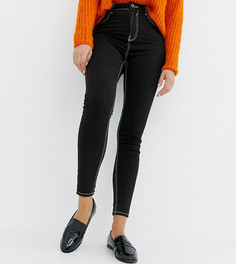 Лоферы для широкой стопы на плоской подошве Park Lane - Черный