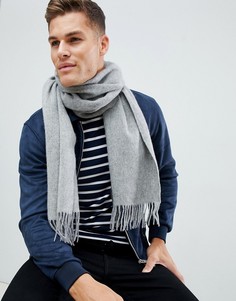 Шарф с добавлением кашемира Jack & Jones - Серый
