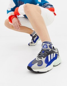 Серые кроссовки Adidas Originals Yung1 - Мульти