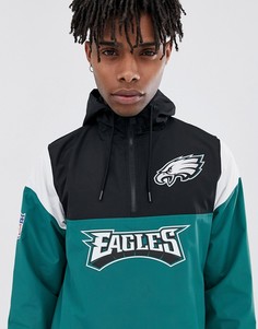 Зеленая куртка с капюшоном Philadelphia Eagles NFL New Era - Зеленый