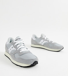 Серые кроссовки Saucony DXN vintage - Серый