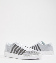 Белые кроссовки из пике K Swiss - Белый
