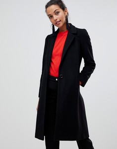 Пальто из шерсти и кашемира Helene Berman College - Черный