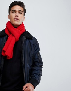 Трикотажный шарф Jack & Jones - Красный