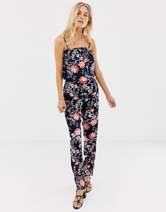 Комбинезон с цветочным принтом VERO MODA - Синий