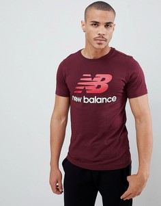 Красная футболка с логотипом New Balance MT83530_NBY - Красный