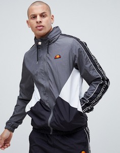 Серая спортивная куртка с фирменной лентой на рукавах ellesse Lapaccio - Серый