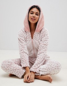 Флисовый комбинезон с динозавром Hunkemoller - Розовый