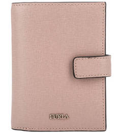 Кожаный кошелек со съемной визитницей Babylon Furla