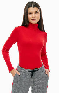 Хлопковая водолазка красного цвета S.Oliver