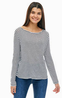 Хлопковая футболка в полоску Mustang