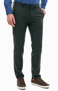 Брюки зауженного кроя в клетку Lacoste