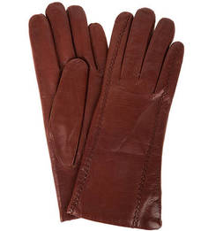 Кожаные перчатки с шерстяной подкладкой Bartoc