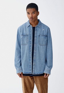 Рубашка джинсовая Pull&Bear