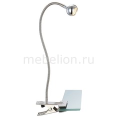Настольная лампа офисная Serpent 24109K Globo