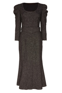 Платье из костюмной шерсти Ulyana Sergeenko