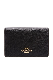 Черная визитница Coach