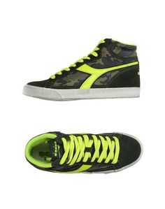 Высокие кеды и кроссовки Diadora