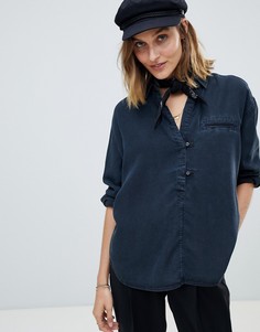 Рубашка из лиоцелла Maison Scotch Sailor - Черный