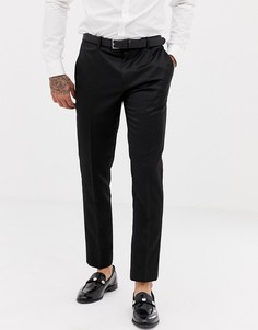 Черные брюки скинни под смокинг River Island - Черный