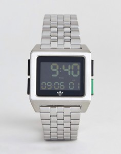 Серебристые наручные часы Adidas Z01 Archive - Серебряный