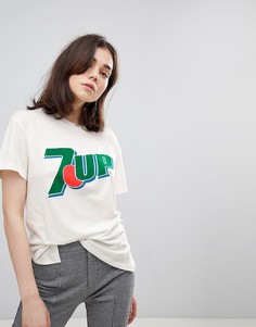 Футболка Stradivarius 7 Up - Белый