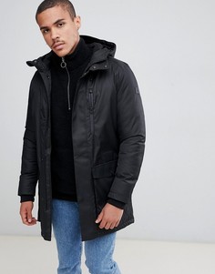Парка с проклеенными швами Jack & Jones Core - Черный