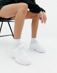 Белые кроссовки Fila Triple Disruptor 3 - Белый