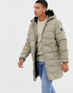 Удлиненная дутая парка Jack & Jones Originals - Бежевый